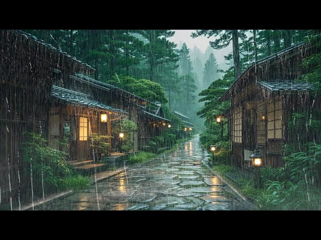 Rain Sounds for Sleeping & Stress Relief | White Noise for Relaxation & Study