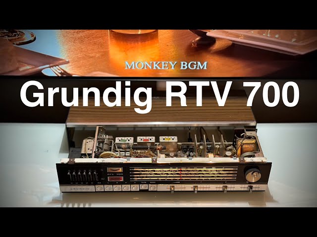 Grundig RTV 700 vintage radio receiver