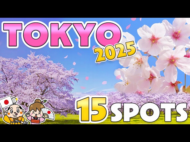 Cherry Blossom Spots in Tokyo 2025 / Things to know before traveling to Japan / Sakura Travel Tips