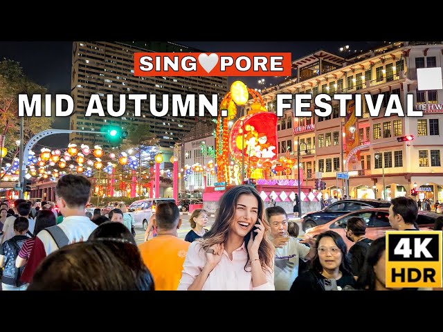 Singapore City | Chinatown Mid Autumn Lights up 🏮🥮🇸🇬