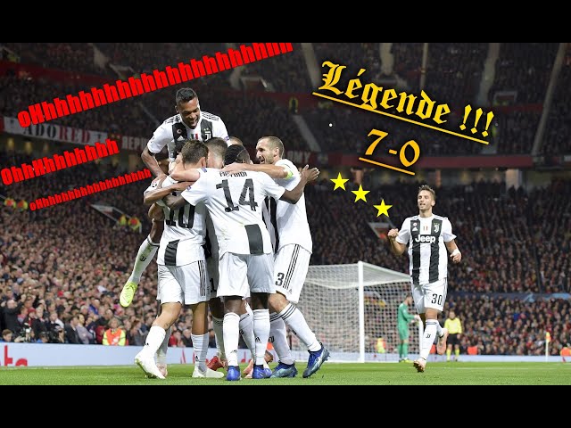 MATCH DE LEGENDE JUVE-REAL MADRID !!!  7-0