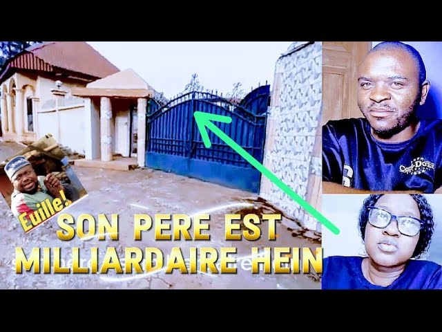 🆘Le père de notre Sœur en Allemagne là est MILLIAR*DAIRE au Cameroun hein🤣🤣🤣 Regardez sa Maison👇👇👇