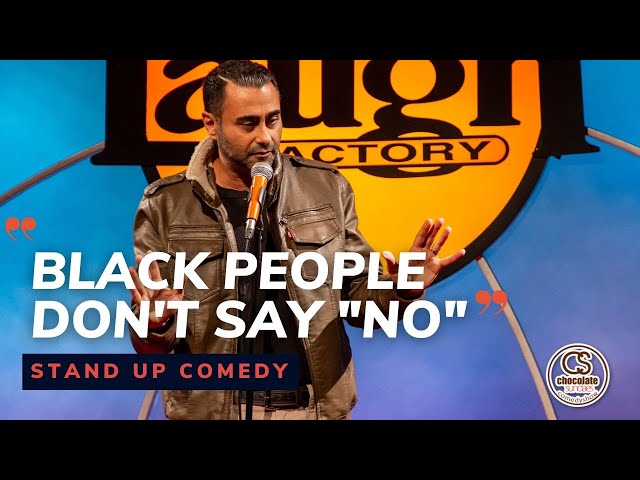 Black People Don't Say "No" - Comedian Sherwin Arae - Chocolate Sundaes Standup Comedy