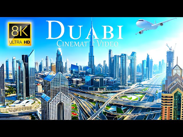 Dazzling Dubai: Explore the Vibrant Cityscape in Stunning 8K HDR | A Visual Masterpiece