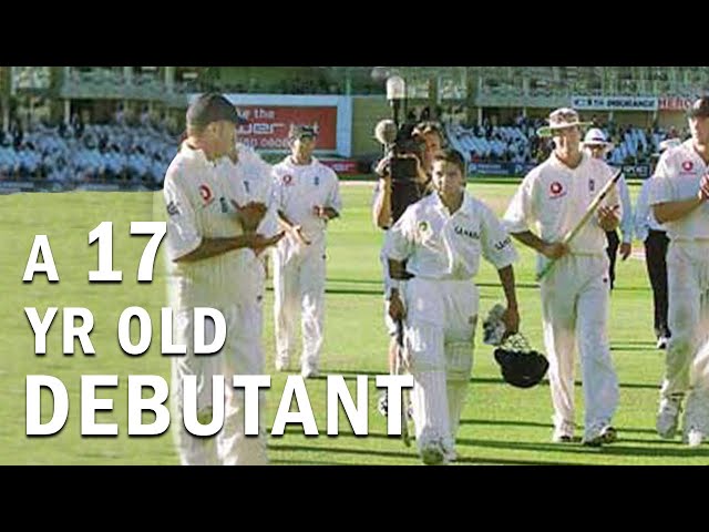 Who scored 19 runs & got a standing ovation from the England team | 2002 Test Series | Cricket