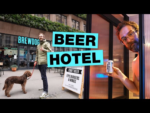 Inside Manchester's Beer Themed Hotel