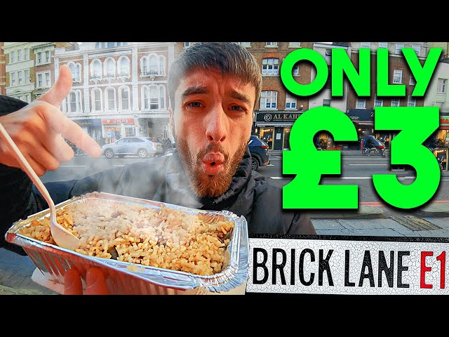 The ULTIMATE Brick Lane London Cheap Eats Food Tour 🇬🇧