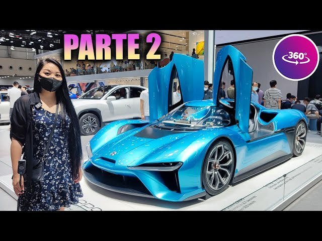 Aqui na China - AS MODELOS CHINESAS! Feira de Automóveis - Parte 2 Vídeo em 360 graus