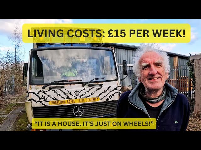 23 Years Living in a Lorry | Retirement Van Life in the UK | Mercedes Van Tour