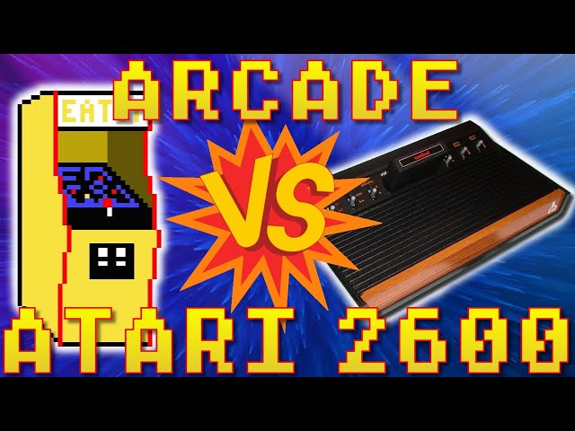 Arcade vs. Atari 2600!!! *30* Games Compared!!!