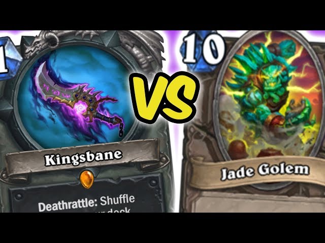 KINGSBANE VS JADE GOLEMS | KINGSBANE ROGUE | HEARTHSTONE | DISGUISED TOAST