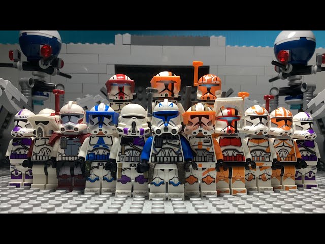 The Siege - Lego Star Wars the Clone Wars (Stop Motion)