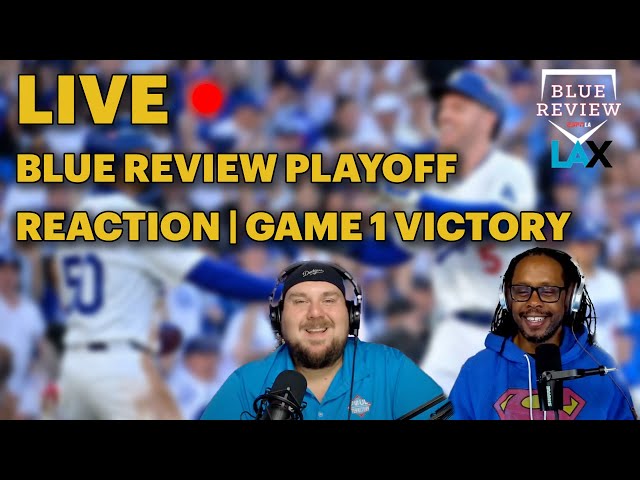 Blue Review: Game 1 Victory | Boys in Blue Pitching on Fire! | Bullpen Game up Next