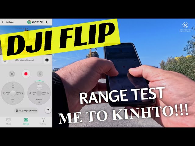 DJI Flip | Mobile phone range test!