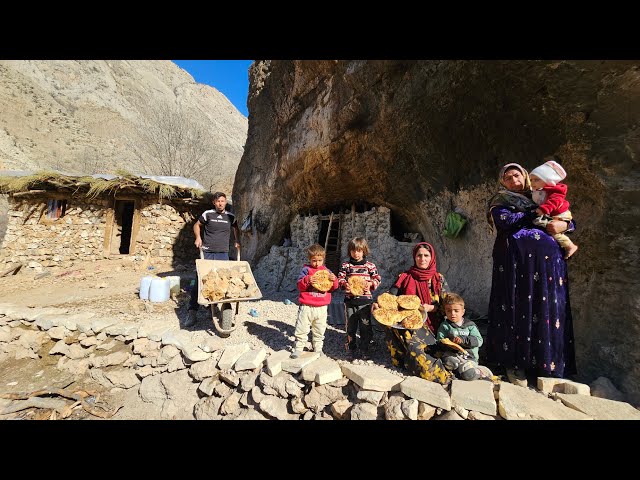 One day with Iranian nomads | Simple life, big hearts" 🏔️