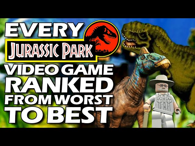 Every Jurassic Park Video Game Ranked From WORST To BEST