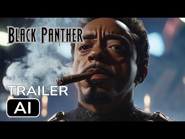 Black Panther - AI Generated Teaser Trailer (feat. Robert Downey Jr.)