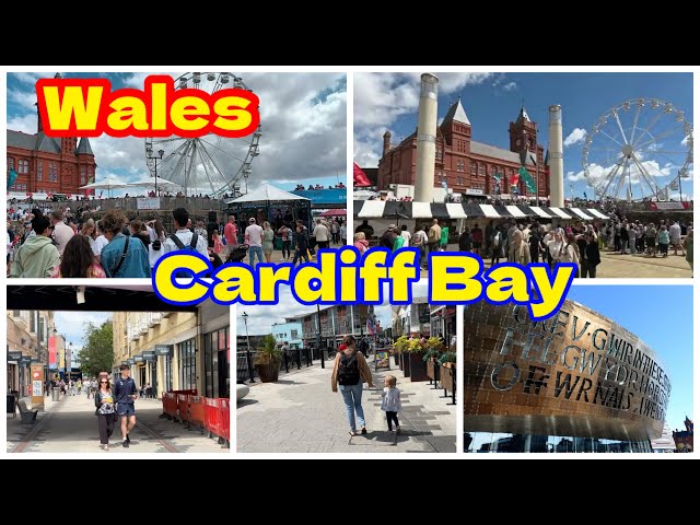 CARDIFF BAY / Wales 🏴󠁧󠁢󠁷󠁬󠁳󠁿 Walking Around Cardiff City 2025