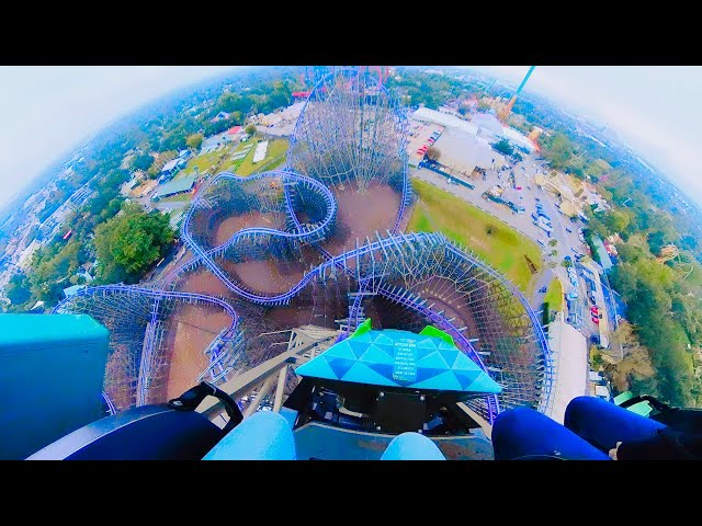 Iron Gwazi (Busch Gardens Tampa Bay) - ONRIDE - hybrid roller coaster POV