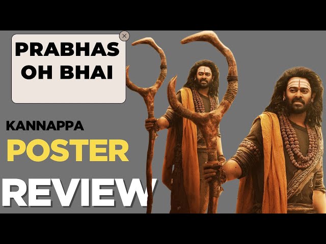 Prabhas Kannappa First Look Review | Reviewwala