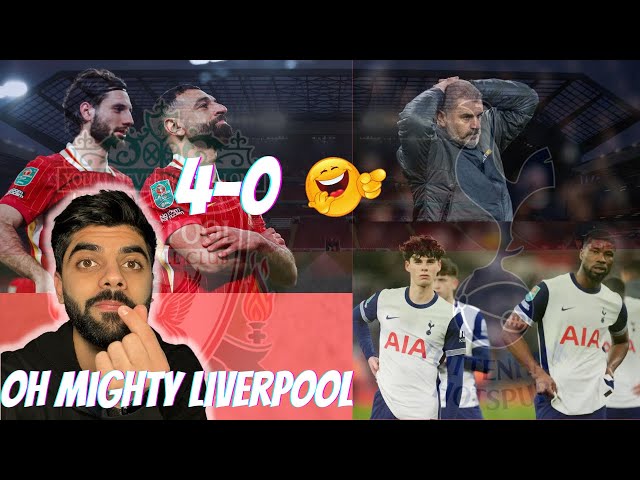 Liverpool DESTROYS Spurs!😂🔥 Tottenham in SHAMBLES | Carabao Cup Semi-Final Reaction