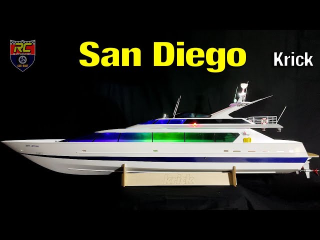 RC Boat | Krick | San Diego | MIAMI | Luxury Yacht | Unboxing & Making