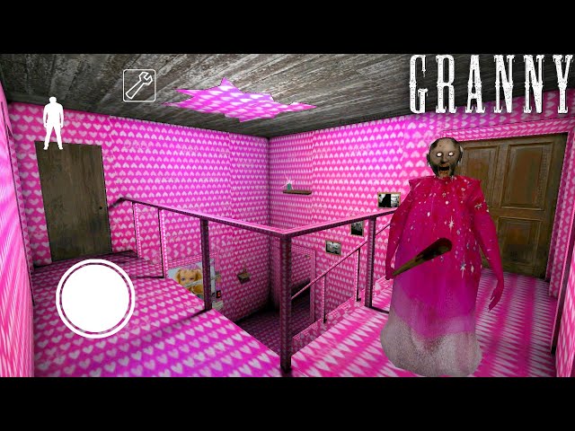 Granny Game Horror Escape Gameplay | Barbie Granny Pink granny grandpa horror game definition hindi