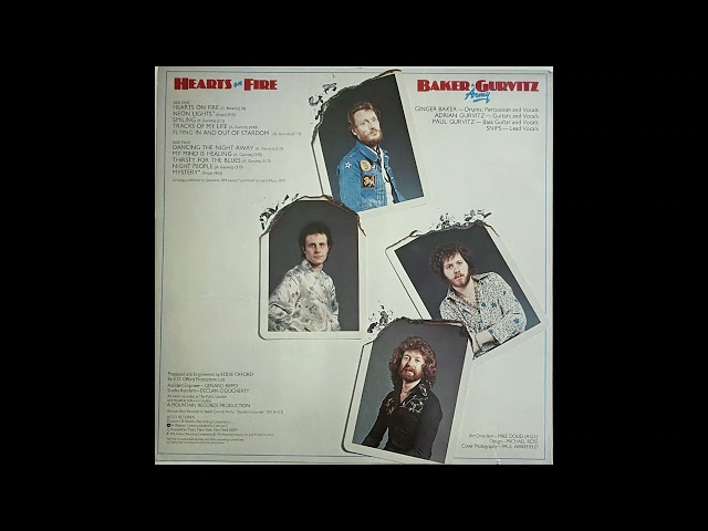 Baker Gurvitz Army - Hearts on Fire - Full Album Vinyl Rip (1976)