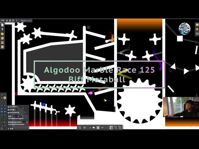 Algodoo Marble Race 125