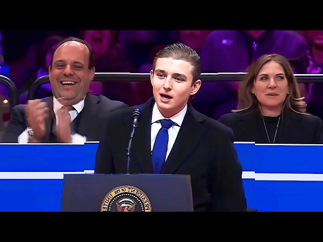 1 MINUTE AGO: Barron Trump's First Ever, Real Speech Shocks The Entire Country!