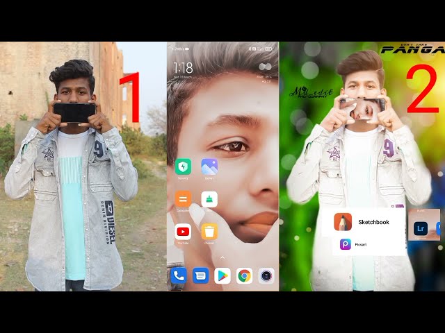 New photo editing  mobile phone iskin editing ll picsart and lightoom apps editing✌ #viralvideo