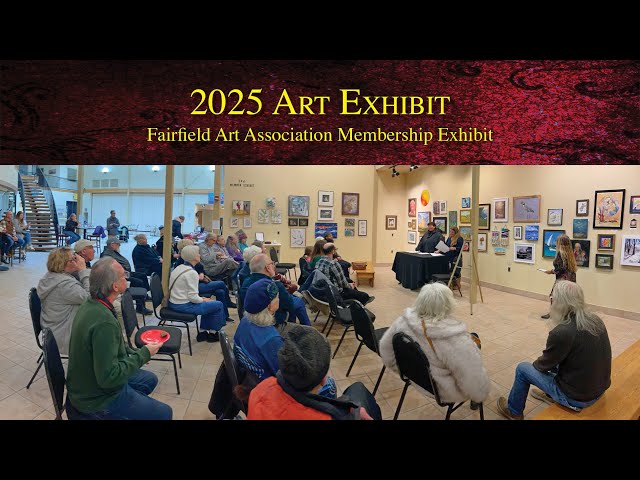 2025 Fairfield Art Association Membership Exhibit in Fairfield, Iowa