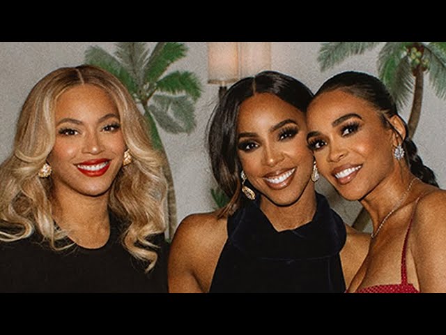 Destiny's Child REUNION! Beyoncé and Michelle Celebrate Kelly's Birthday