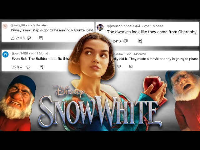 FUNNIEST Snow White Trailer Comments (as a Song) PART 2