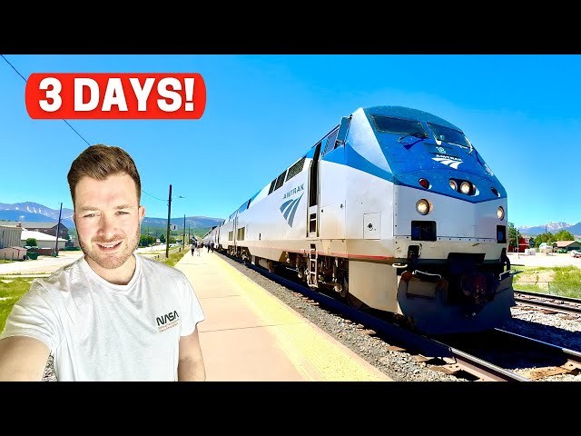 72hrs from New York to San Francisco by Amtrak Sleeper Train