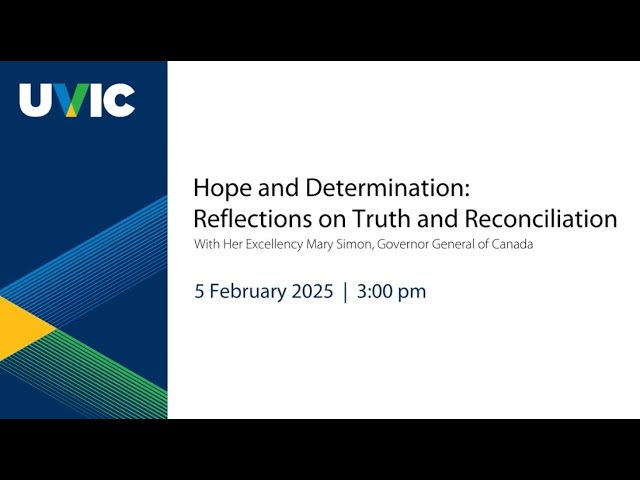 Hope and Determination: Reflections on Truth and Reconciliation