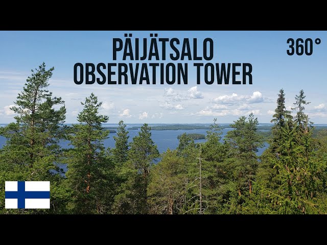 Päijätsalo Observation Tower - Päijätsalon Näkötorni VR 360° (Finland)