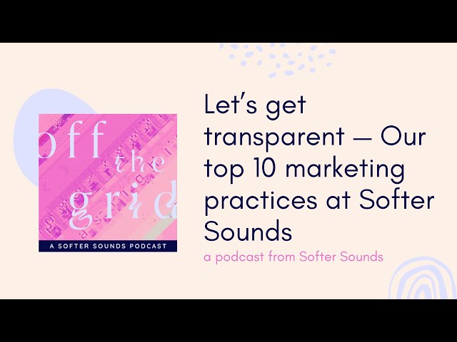 Our top 10 marketing practices at Softer Sounds | #seo #emailmarketing #podcasting #pinterest