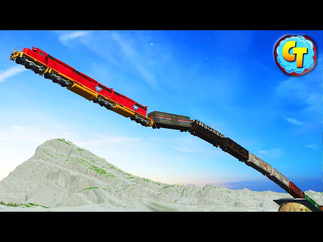 Trains CrashTherapy LIVE ✅ BEAMNG.Drive