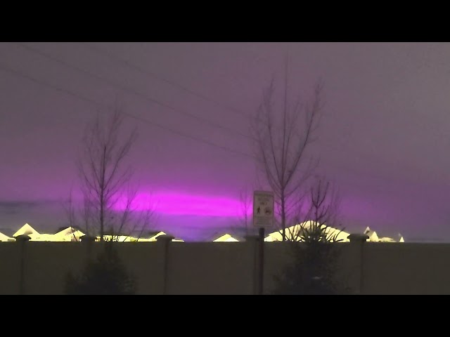 Erie Purple hugh in the western sky !! 9:30p.m. Boise