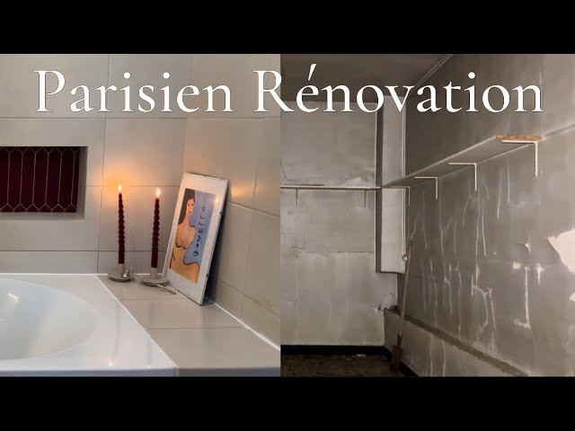 DIY Paris Bathroom REVEAL | Before & After 45m2 Studio (part 2).