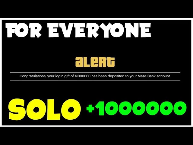 *DO IT NOW* GTA 5 SOLO $10,000,000 MONEY GLITCH! (Unlimited Money) *All Consoles FAST*