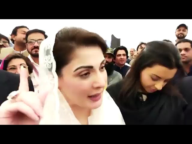 Maryam Nawaz Talk to media after oath taking ceremony of Newly Chief Minister Punjab Hamza Shehbaz