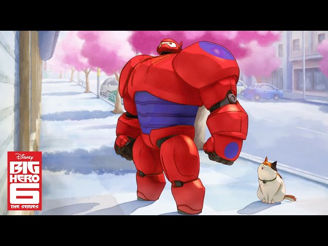 Mochi and his Toy | Baymax and Mochi | Big Hero 6 The Series | Disney Channel