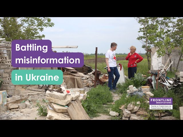 Battling misinformation in Ukraine | Interview with ICRC Political Advisor Andrii Kruglashov