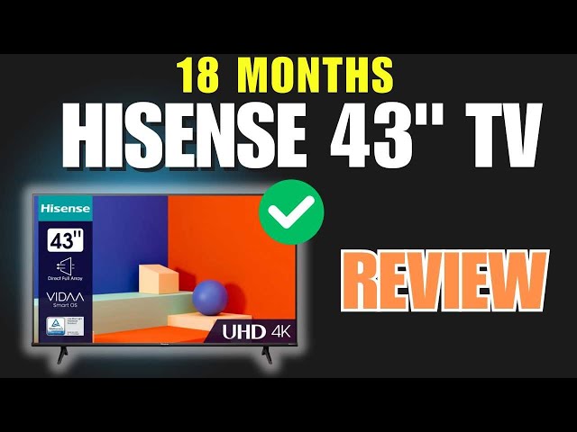 18 Months Review Hisense 43" TV