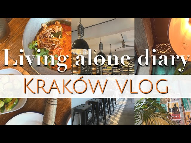 🍁 Kraków Trip | 🌧️  Rainy days but good food 🍕 | Modern art ✨ | Living alone diaries Europe - Poland