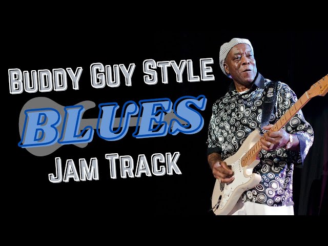 Buddy Guy Style Blues Backing Track in E