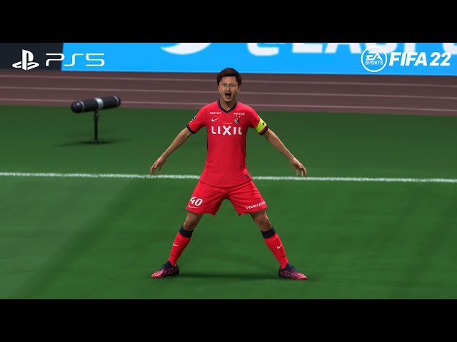 FIFA 22 PS5 | 湘南ベルマーレ vs 鹿島アントラーズ | J1リーグ | 4K |【AI vs AI】