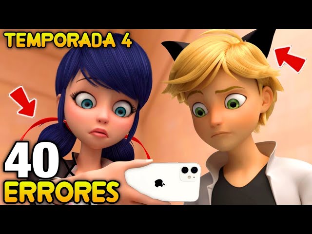 40 ABSURD MISTAKES and NON-SENSE OF Miraculous Ladybug Season 4